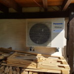 Klimagerät in der Garage